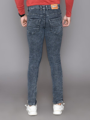 RASSO Slim Men Grey Jeans
