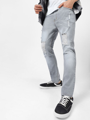 Urbano Fashion Slim Men Grey Jeans