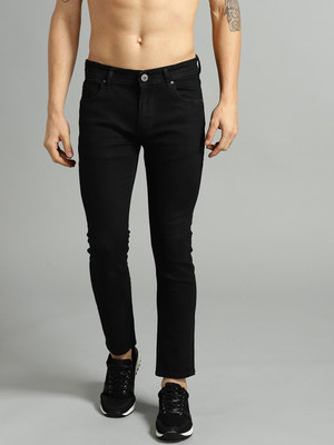 WHATON Skinny Men Black Jeans