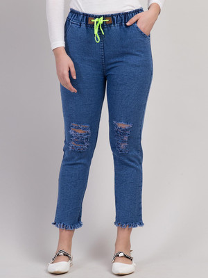 Ira Collections Tapered Fit Women Blue Jeans