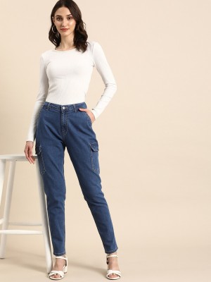 all about you Regular Women Dark Blue Jeans