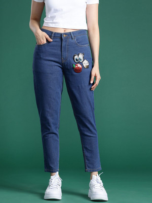 Dressberry Loose Fit Women Blue Jeans