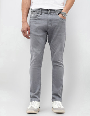 U.S. Polo Assn. Denim Co. Tapered Fit Men Grey Jeans