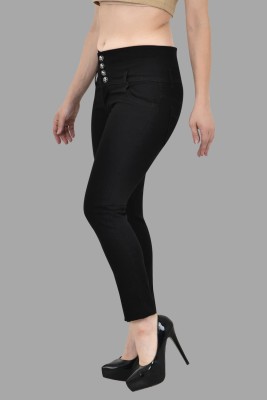 mevan Slim Women Black Jeans