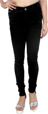 FCK-3 Regular Women Black Jeans