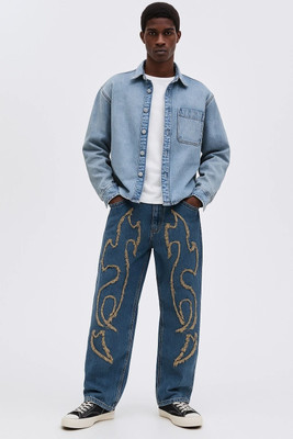 WOLFFOXX Straight Fit Men Brown Jeans