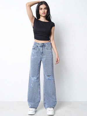 Zuya Regular Women Black Jeans