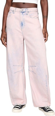 GAP Relaxed Fit Women Pink Jeans
