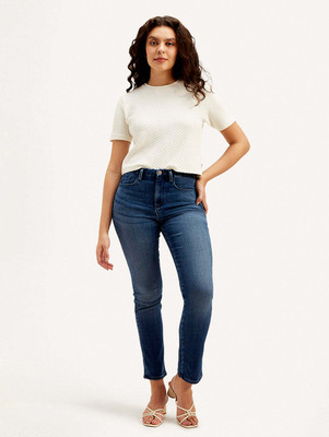 LEVI'S Slim Women Dark Blue Jeans