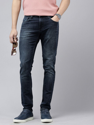 Spykar Slim Men Dark Blue Jeans