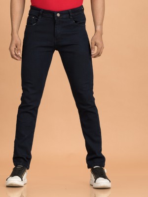 Lzard Slim Men Black Jeans