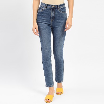 MADAME Relaxed Fit Women Blue Jeans