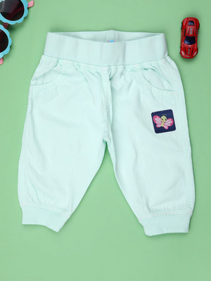 V-MART Jogger Fit Baby Boys Green Jeans