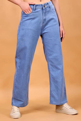 Neeru Hosiery Straight Fit Women Blue Jeans