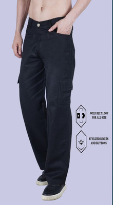 mevan Boyfriend Men Black Jeans