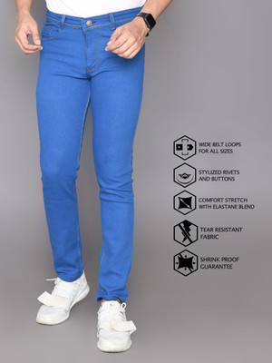 Lzard Slim Men Light Blue Jeans