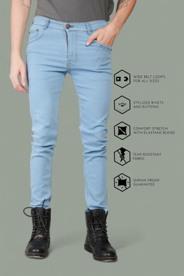 Lzard Regular Men Light Blue Jeans