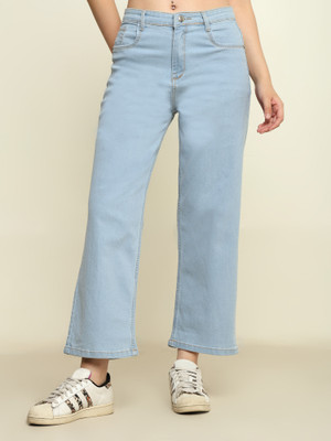 zayla Flared Women Light Blue Jeans