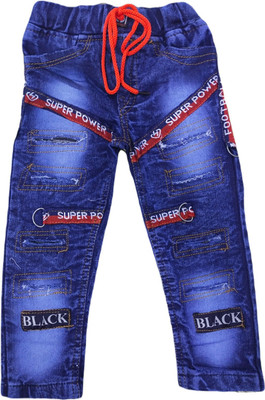 FASHION GRAB Regular Boys Blue Jeans