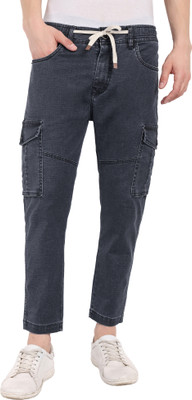 Chemistree Regular Men Dark Grey Jeans