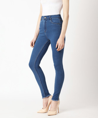 Miss Chase Skinny Women Blue Jeans