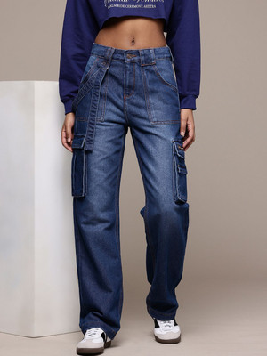 Roadster Straight Fit Women Blue Jeans