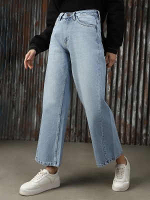 High Star Loose Fit Women Blue Jeans