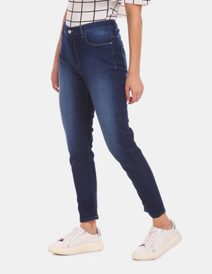 FLYING MACHINE Skinny Women Blue Jeans
