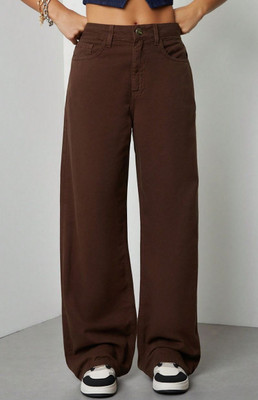 BLESSICA Regular Women Brown Jeans