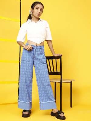 TALES & STORIES Regular Girls Blue Jeans