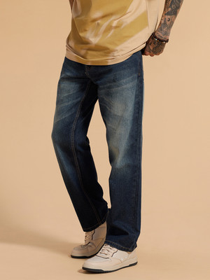 WROGN Relaxed Fit Men Blue Jeans