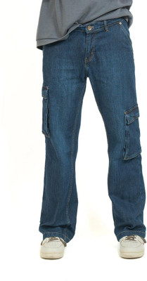 DND Loose Fit Men Dark Blue Jeans