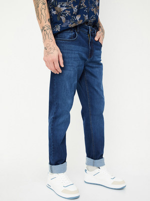 MAX Regular Men Dark Blue Jeans