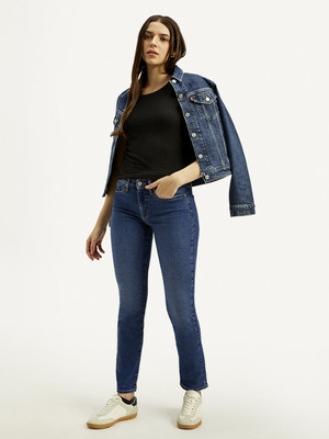 LEVI'S Skinny Women Dark Blue Jeans