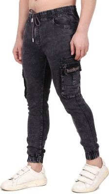 Masher Jogger Fit Men Black Jeans