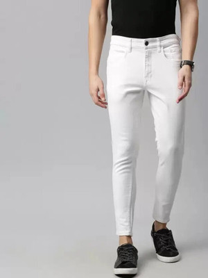 PE GENZ TRENDS Boyfriend Men White Jeans