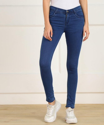 ICONIC ME Slim Women Dark Blue Jeans