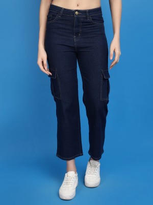 V-MART Regular Women Dark Blue Jeans