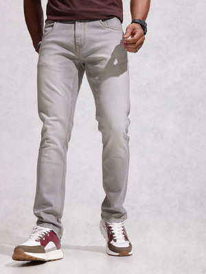 WROGN Slim Men Grey Jeans