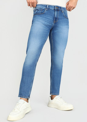 Spykar Tapered Fit Men Blue Jeans
