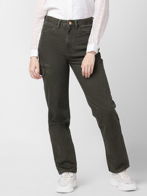 Spykar Women Green Jeans