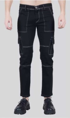 Maahit Jogger Fit Men Black Jeans