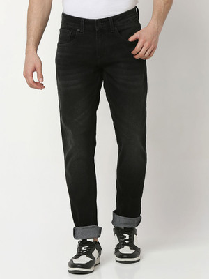 Spykar Slim Men Black Jeans