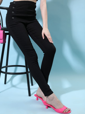 Tokyo Talkies Slim Women Black Jeans