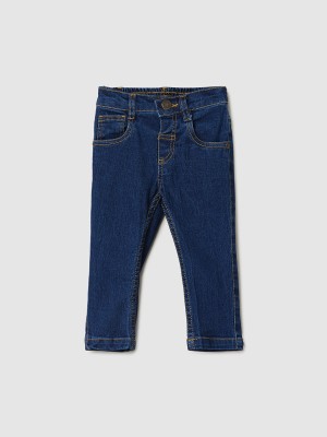 MAX Slim Baby Boys Dark Blue Jeans