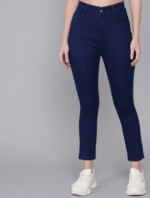 MTCFASHIONPOINT Super Skinny Women Dark Blue Jeans