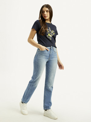 LEVI'S Regular Women Blue Jeans