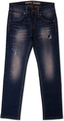Pepe Jeans Slim Boys Dark Blue Jeans