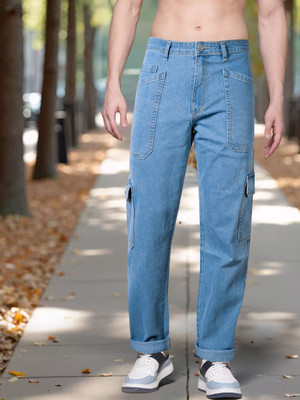 RIG BONE Loose Fit Men Light Blue Jeans