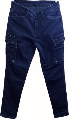 Heatwave Relaxed Fit Men Dark Blue Jeans